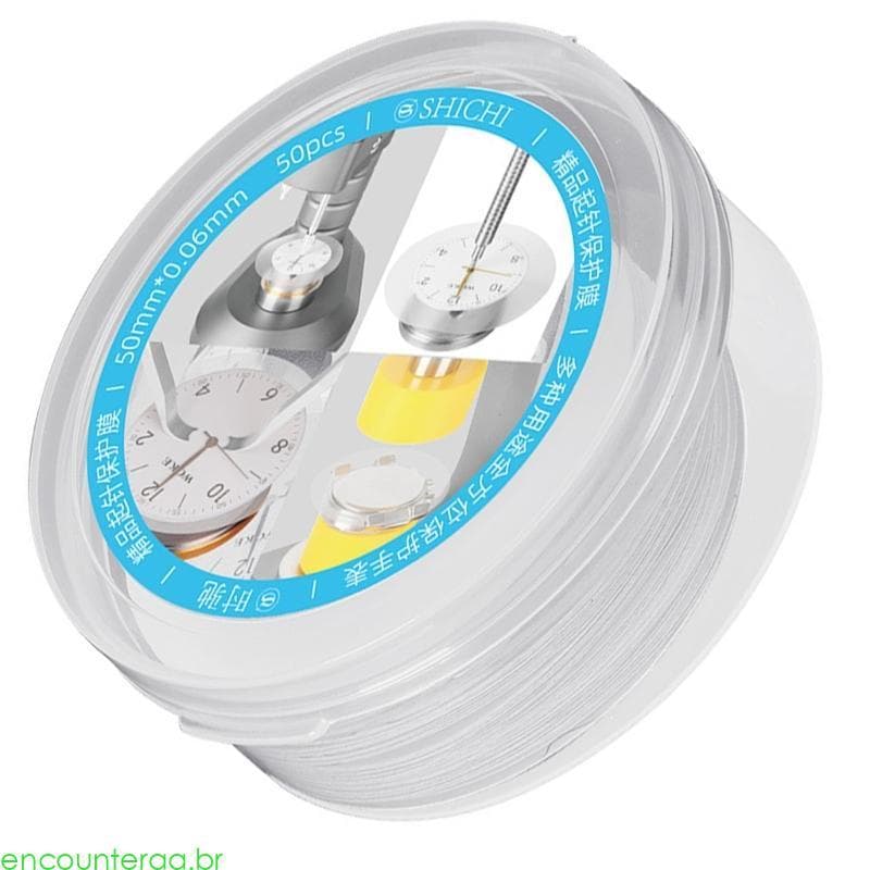 Encountera 50 Peças Mostradores Relógio Capa Para Manutenção Reparo Perfeita