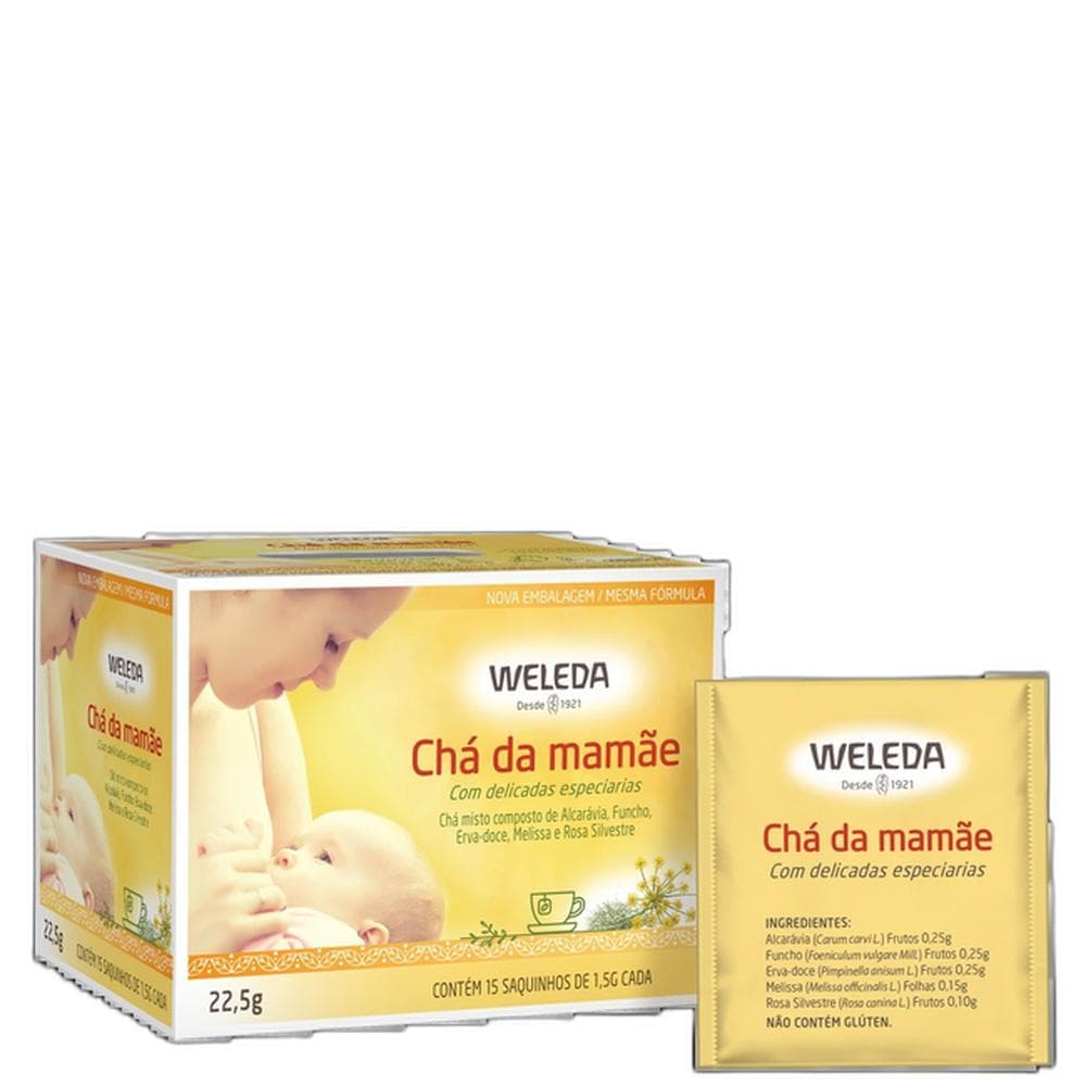 Weleda Chá da Mamãe - Sachê de Chá 15x1,5g