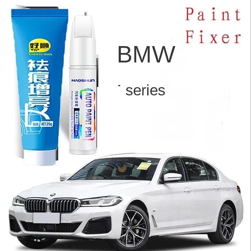 Caneta De Pintura Para Arranhões , Adequada BMW Série 5 , Reparo De Tinta Original , Minério Branco , Carbono , Preto , 