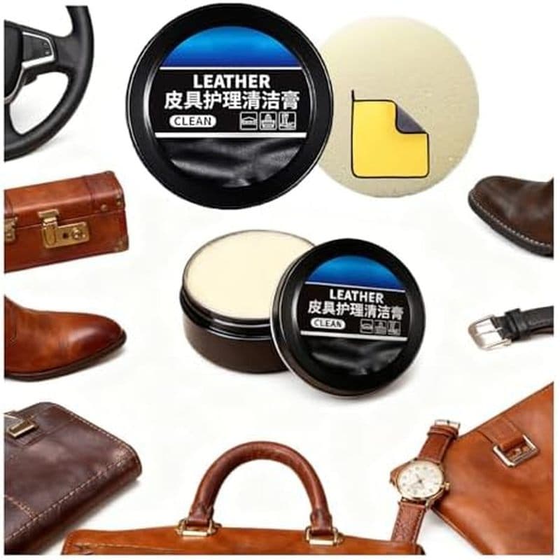 XIRUJNFD 160g/5.6oz Creme De Limpeza E Cuidado Para Condicionador De Cuidados Com Couro , Restaura & amp ; Protege Paine