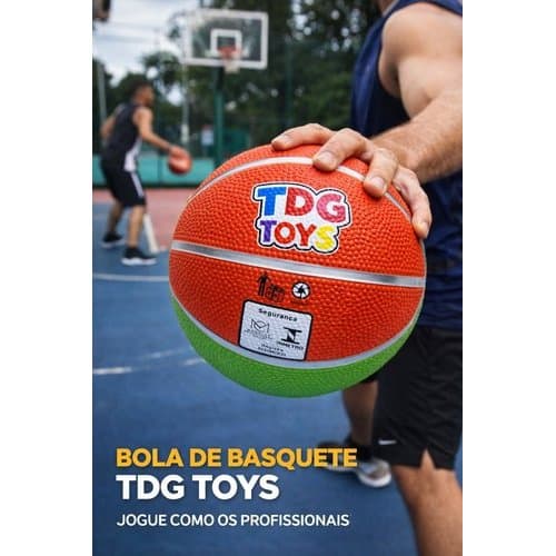 Bola Basquete Infantil Vinil Texturizado Resistente Esportiva Tamanho Ideal Crianças