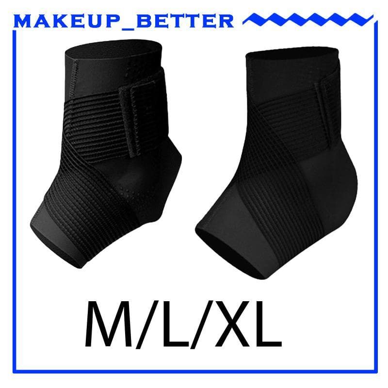 [Makeup_better] Suporte De Compressão Para Tornozelo Protetor De Pés Respirável Meias Acolchoadas Caminhadas , Ciclismo 