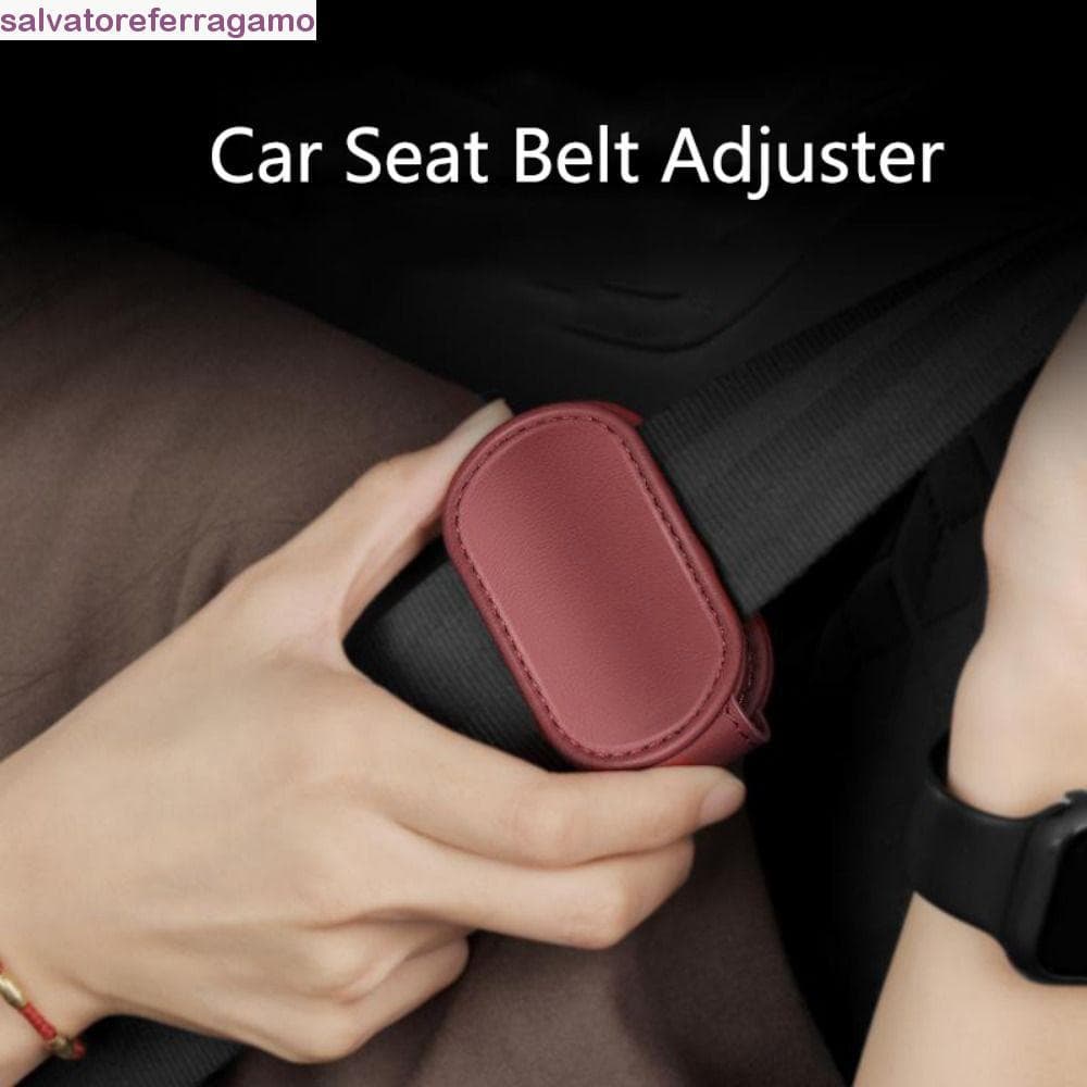 Ajustador De Cinto De Segurança De Carro SALVATOREFERRAGAMO , Evita Ruído Confortável Para Dirigir Clipe De Fivela