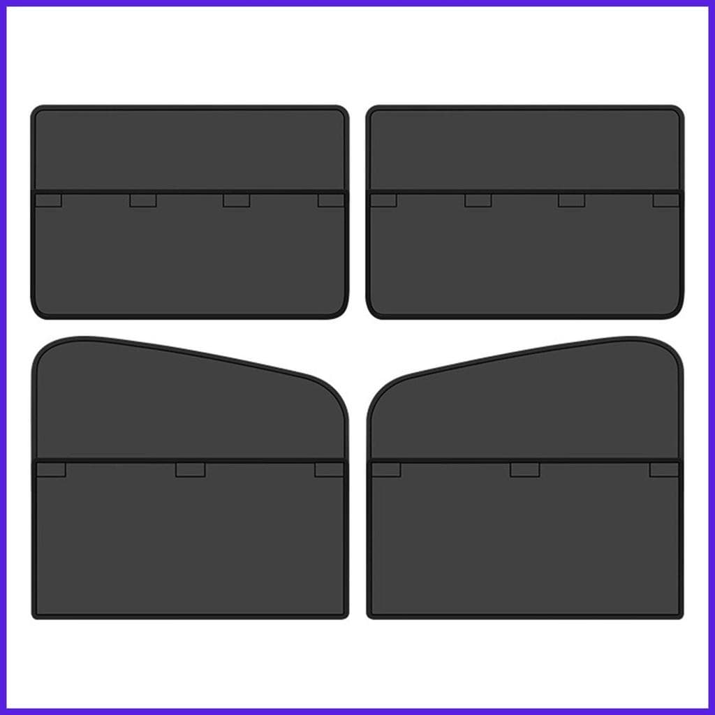 Sombra De Sol Do Carro Lavável Magnético Dobrável Isolamento Janela Privacidade Tons Para Interior Lateral Traseira phdb