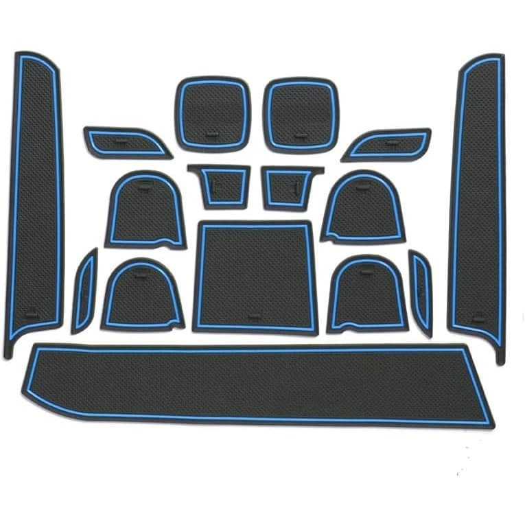 Almofadas De Slot De Porta De Carro Para Suzuki Swift 1.2eco , Tapetes De Console Central , Ranhura , Suporte De Copo , 