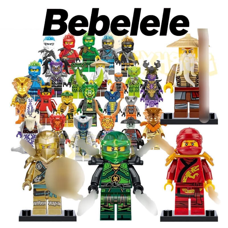 Mini Boneco Ninja Blocos de Construção Brinquedo（1-1）