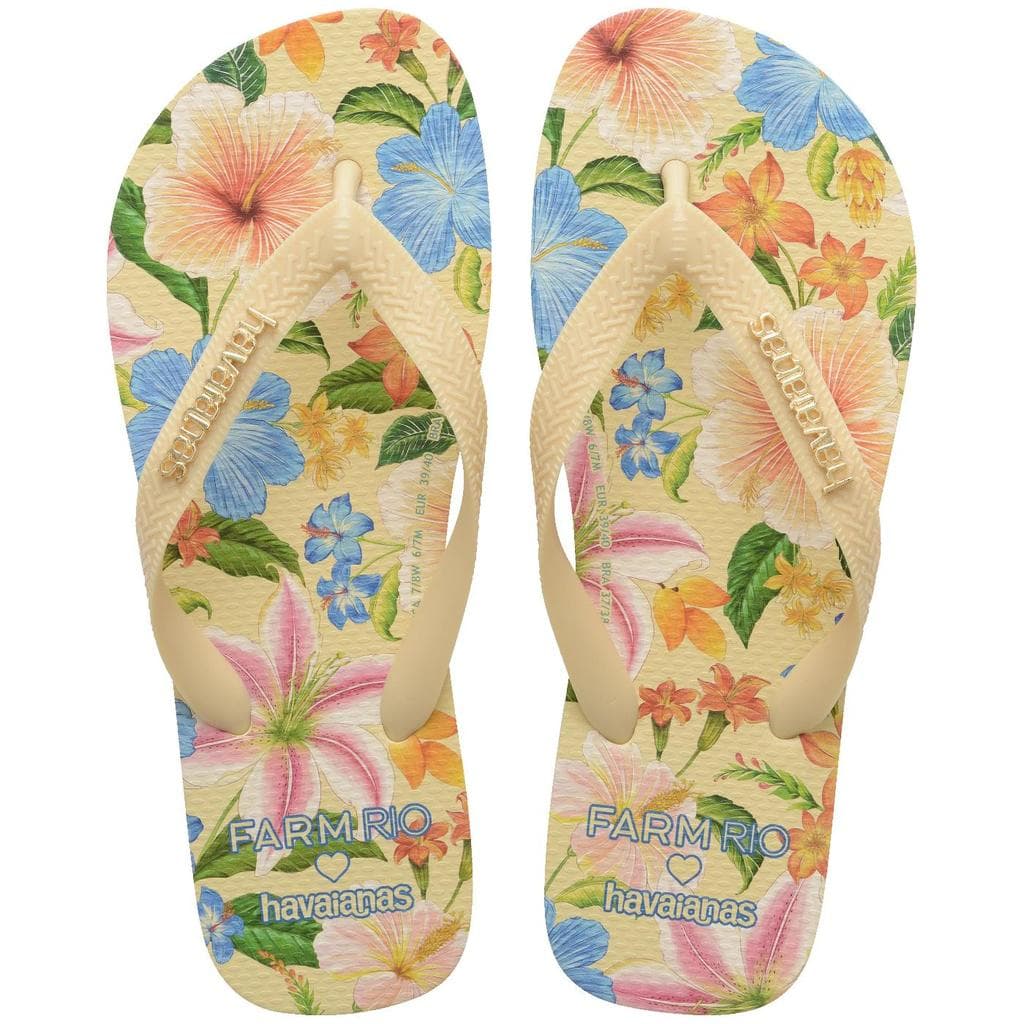 Chinelo Havaianas Farm Flor de Praia