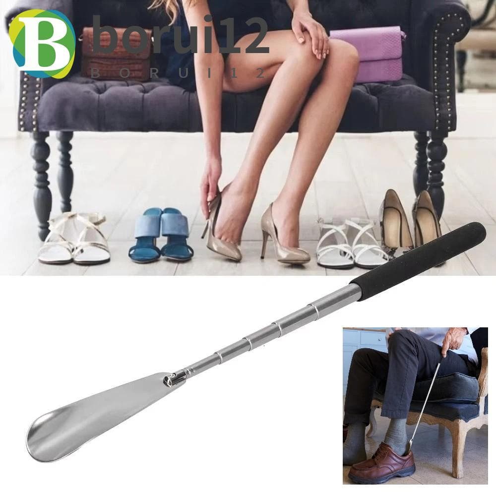 Buzina De Sapato Extensível BORUIB , Calçadeira Telescópica De Comprimento Ajustável Com Design Flexível , Fácil Aderênc