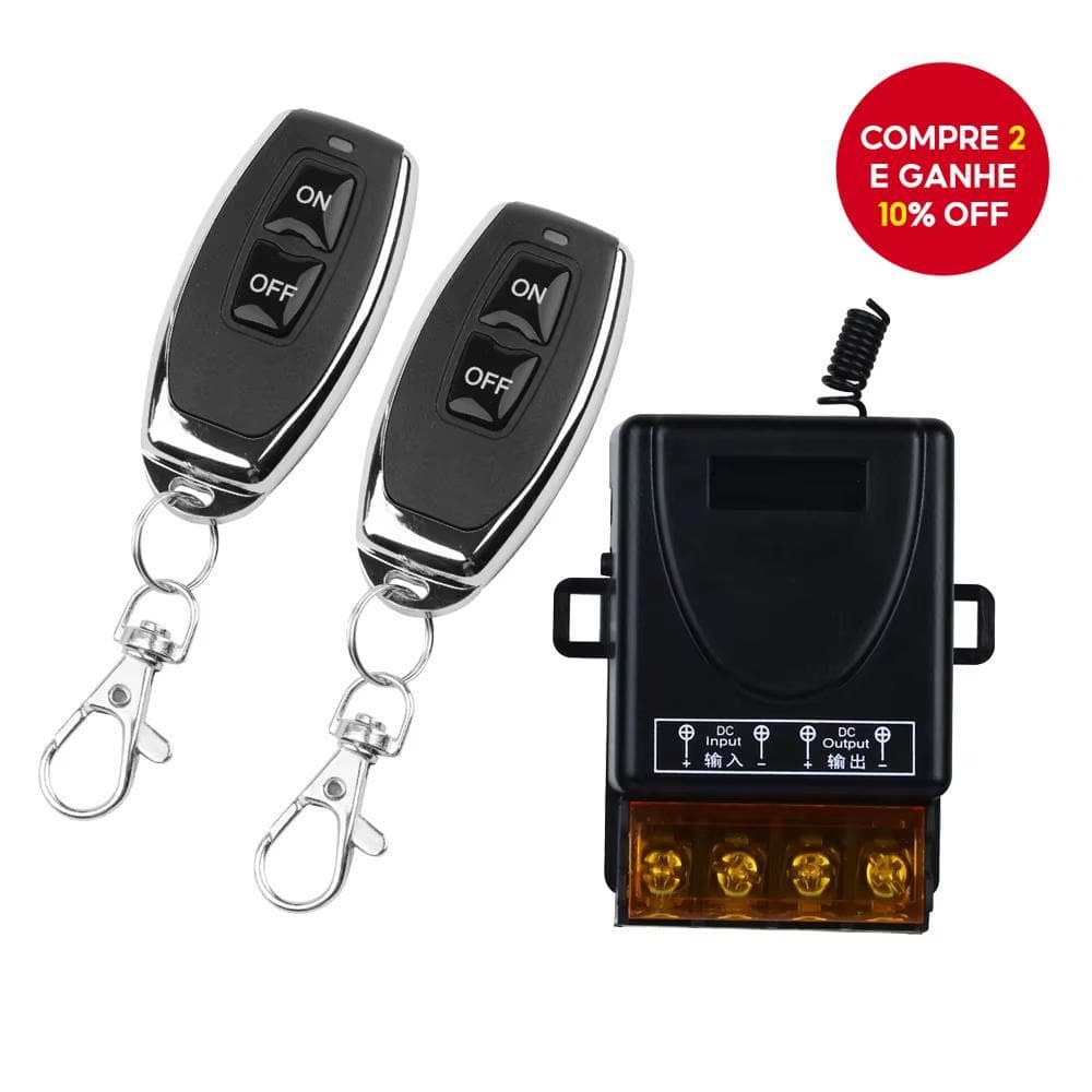 Receptor Transmissor Ac 110v/220v rf 433mhz-Módulo De Controle Remoto De Relé De 1 Canais