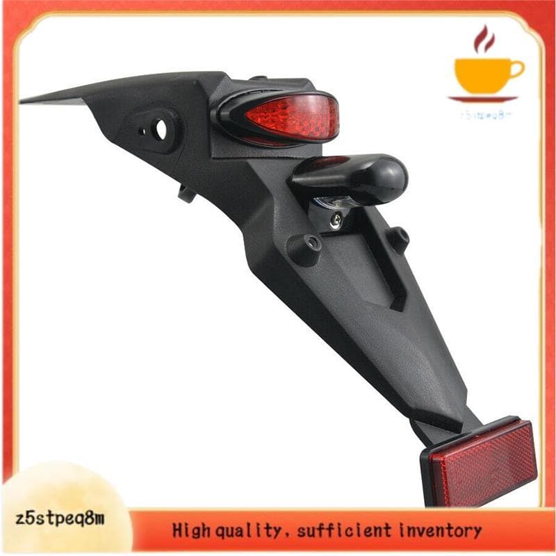 Paralama Traseiro Universal Para Motocicleta Com Luz Traseira LED Guarda-Lamas De Freio Lâmpada