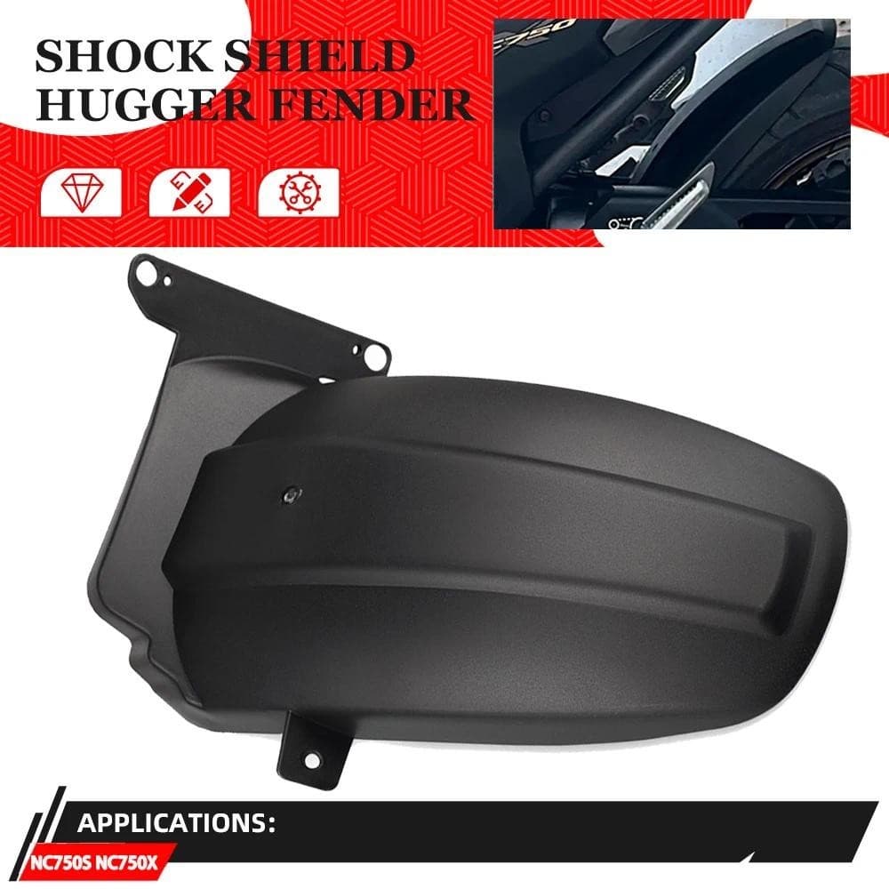 Fender Para HONDA NC750S NC750X NC700S NC700X NC 750 700 2012-2022 Extensor De Pára-Lama Traseiro Paralama Respingo Guar