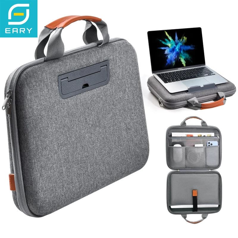 Eary Portátil Sacos Caso Para 13.3-16.2 " Polegadas Computador Notebook Tablet Suporte PC iPad Pasta Durável Homens Mulh