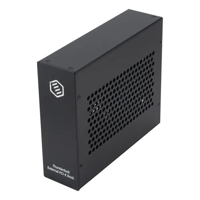 Egpu Thunderbolt 40gbps Pcie 3.0 X16 Caixa Expansão Notebook