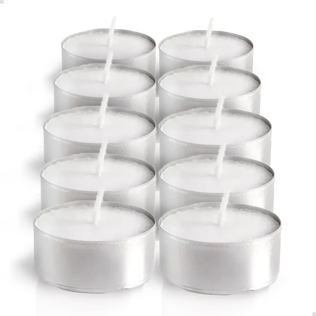 Kit 10 Vela Fondue Alta Longa Duração para Rechaud Jantar Reforçada 1.7 Cm Kit Reposição