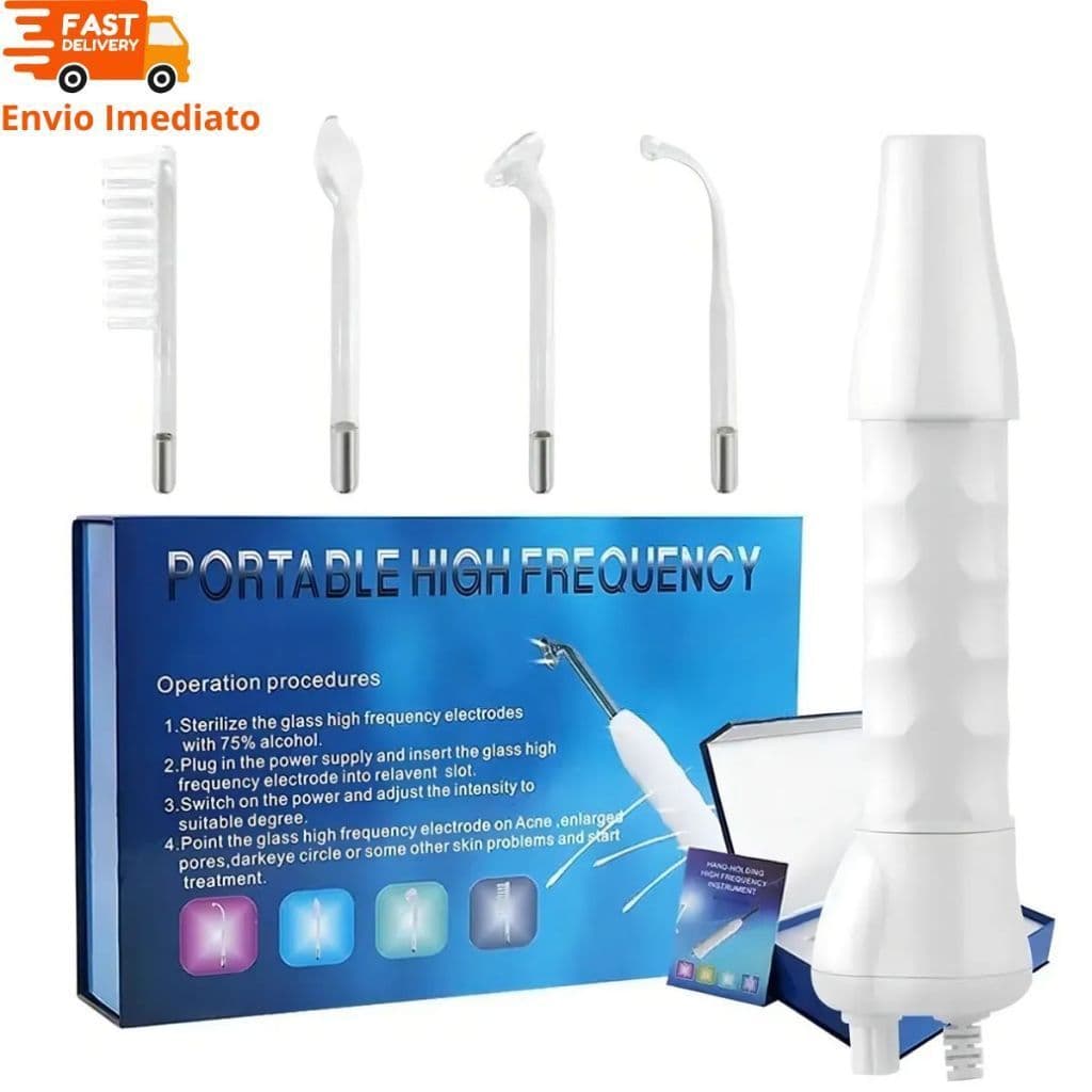 Aparelho Alta Frequência Portátil Bivolt Limpeza De Pele