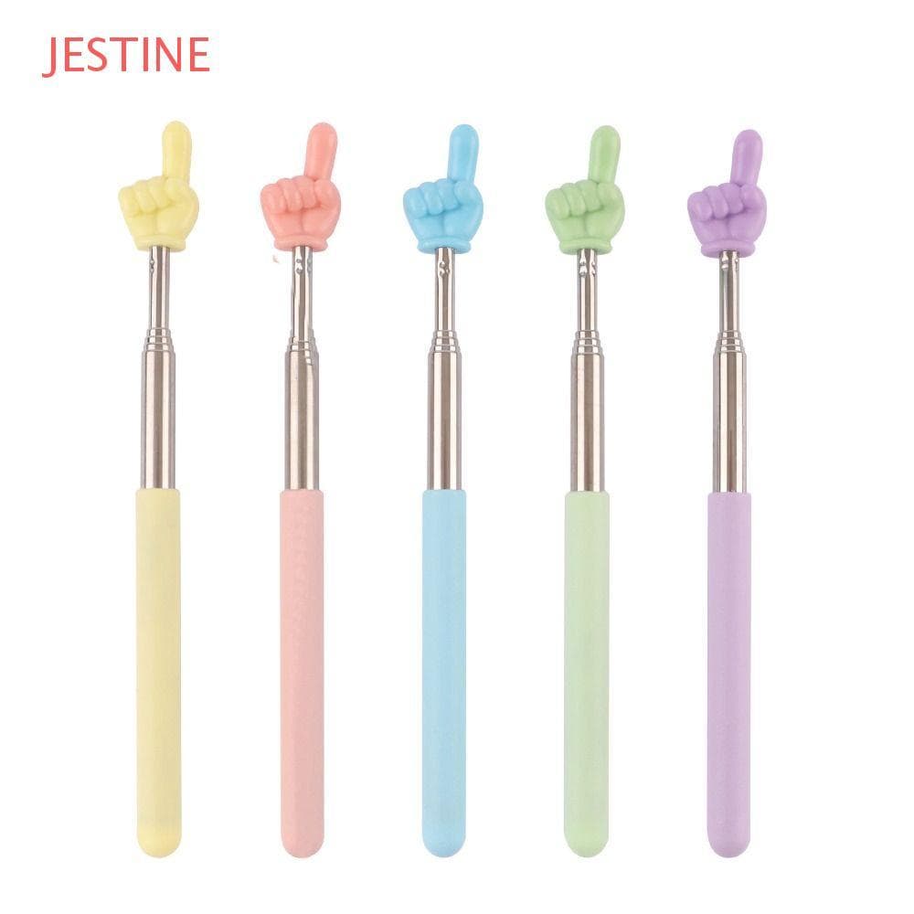 JESTINE Ponteiro De Ensino , Guia De Leitura Em Formato De Dedo Antiderrapante , Portátil