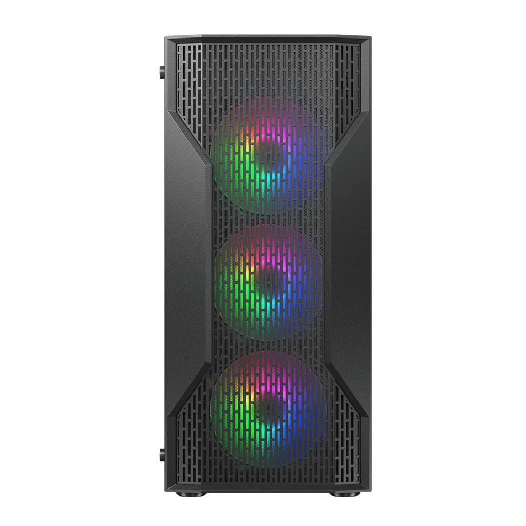 Gabinete Gamer Cougar MX110 RGB, Mid-Tower, Janela Lateral, 4 Fans RGB, Preto - 382BD20.0001