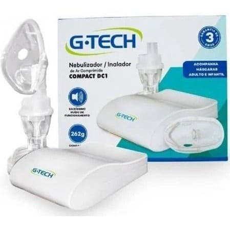 Inalador de Ar Comprimido Compact DC1 Bivolt - Gtech