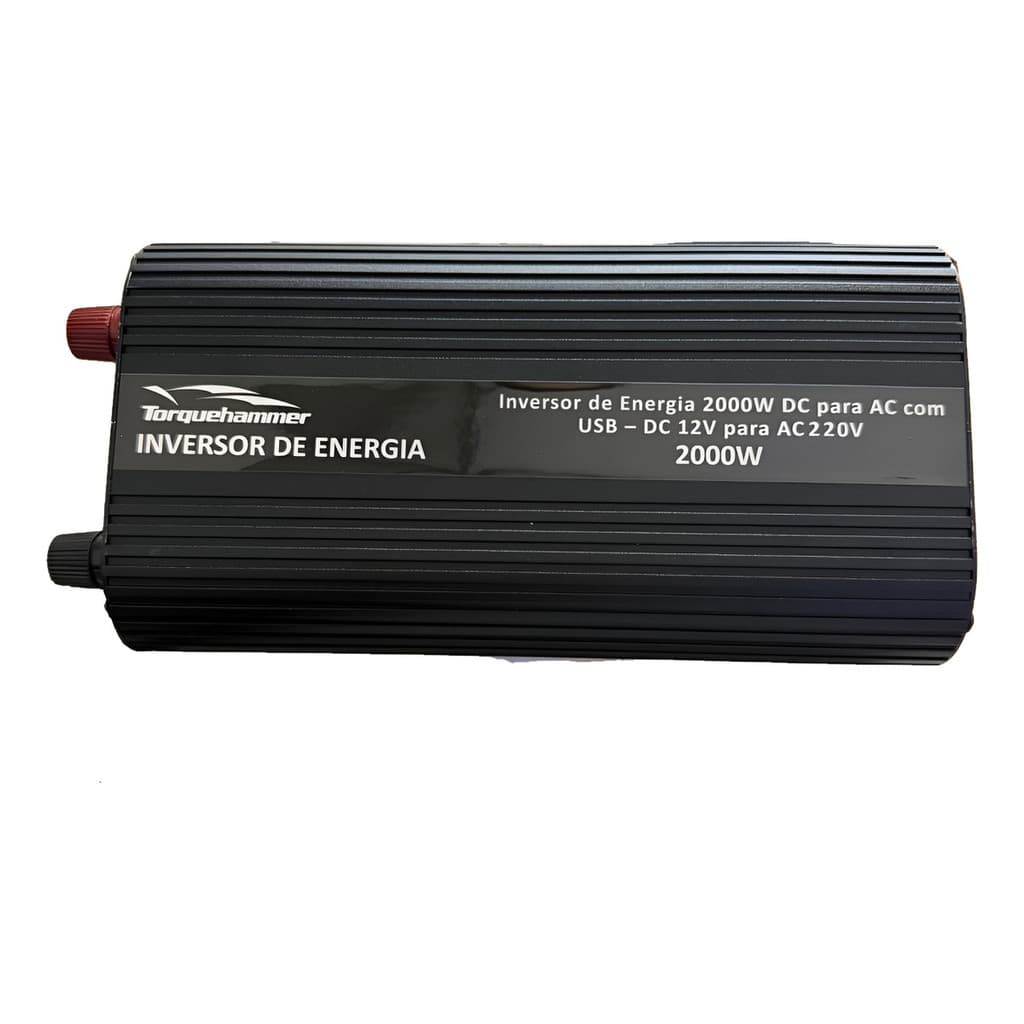 Inversor De Energia 2000watts 12v 220v Onda Senoidal Modific