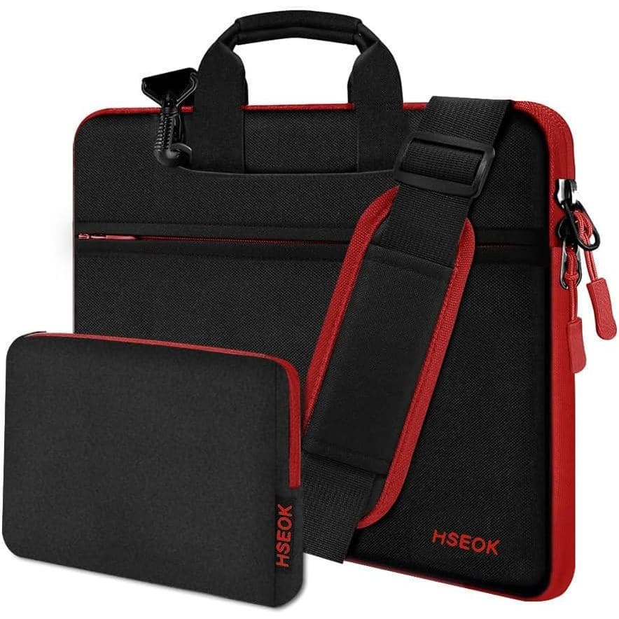 Bolsa de Ombro Ultra-Fina para Laptop Lexiu Suporta MacBook Pro e Mac Air de 13-14 Polegadas com Capa Protetora e Zíper 