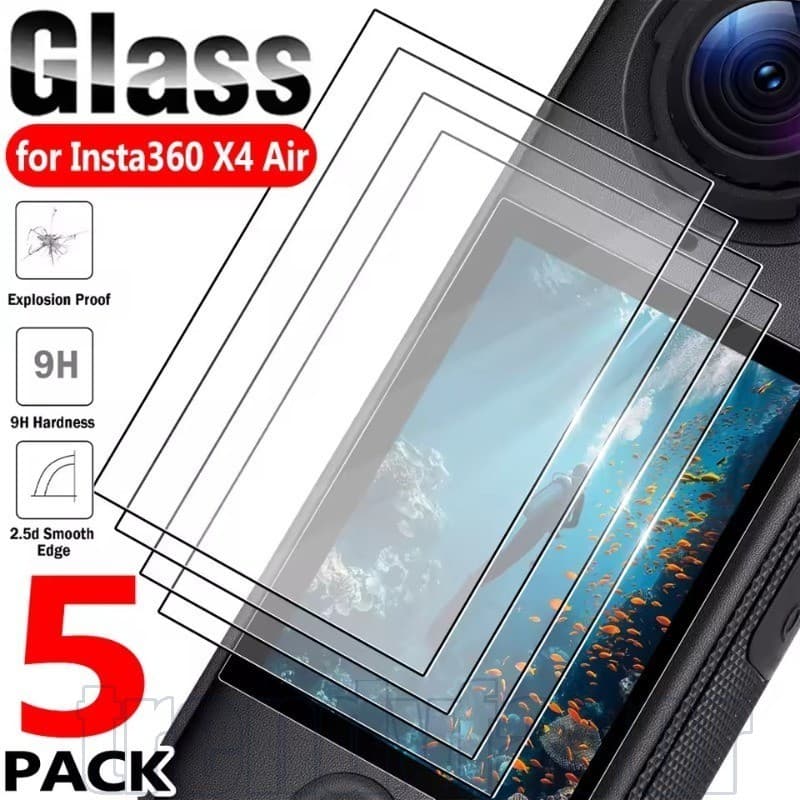 Filme Temperado Para Câmera De 5-1 Unidades-Películas Protetoras-Protetor De Tela Transparente HD-Acessórios Vidro Anti-