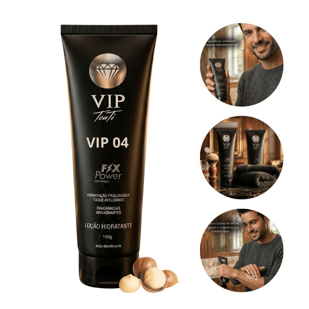 Hidratante Corporal  Touti VIP 04 Masculino