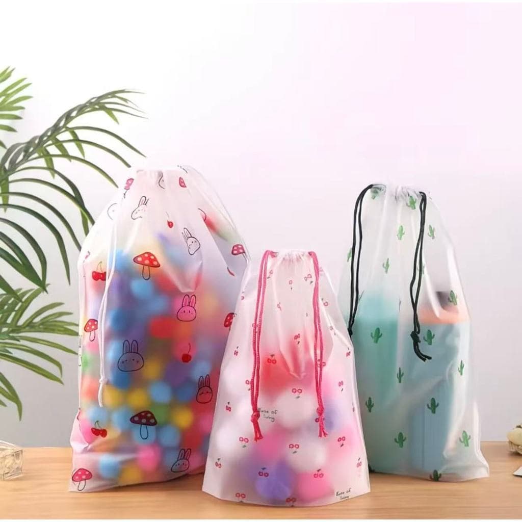 Kit 10 Sacos Organizadores EVA Fosco | Mais Economia para Viagem e Organização