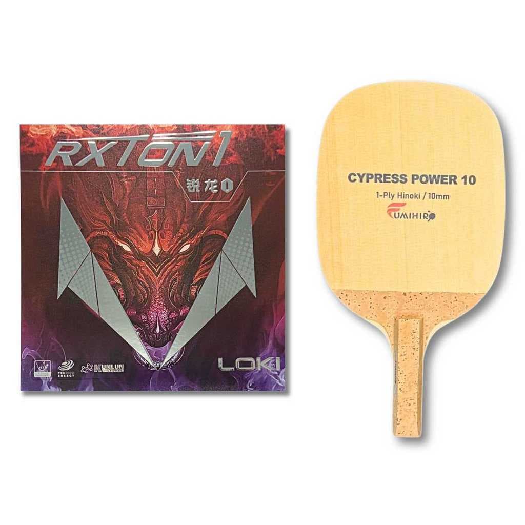 Raquete Tênis de Mesa Caneta Hinoki 10mm Profissional