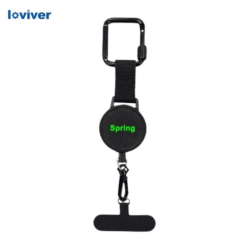 [Lzdzlx2] Cordão Antifurto Para Telefone , Alça Retrátil Chaveiro Celular De Viagem Caminhadas