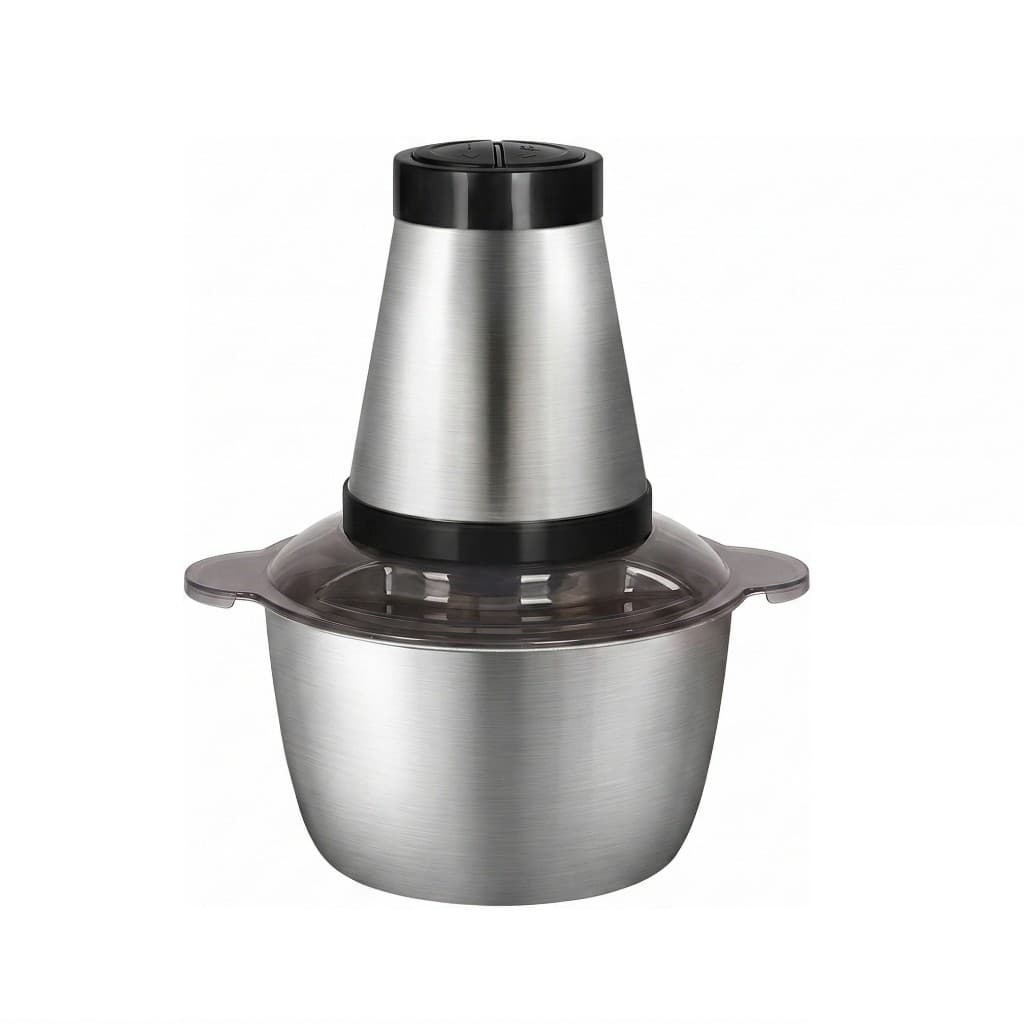 Processador de Alimentos Elétrico 110V Kitchen Expert 2L Inox 250W 4 Lâminas