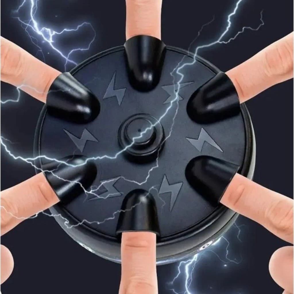 Brinquedo de Choque Jogo de Dedos Desafio do Choque Detector de Mentiras Brinquedo Engraçado