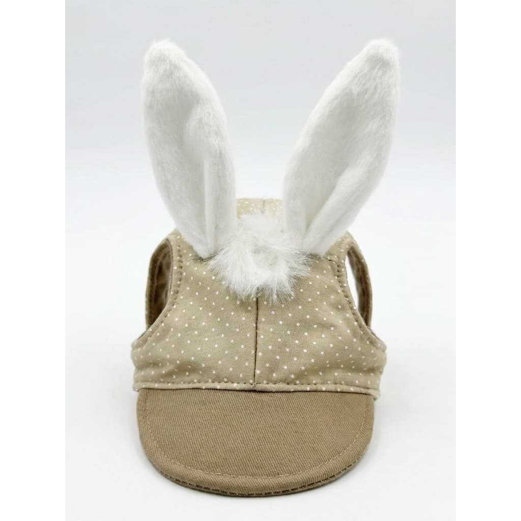 Boné Coelhinho Bege para cachorro