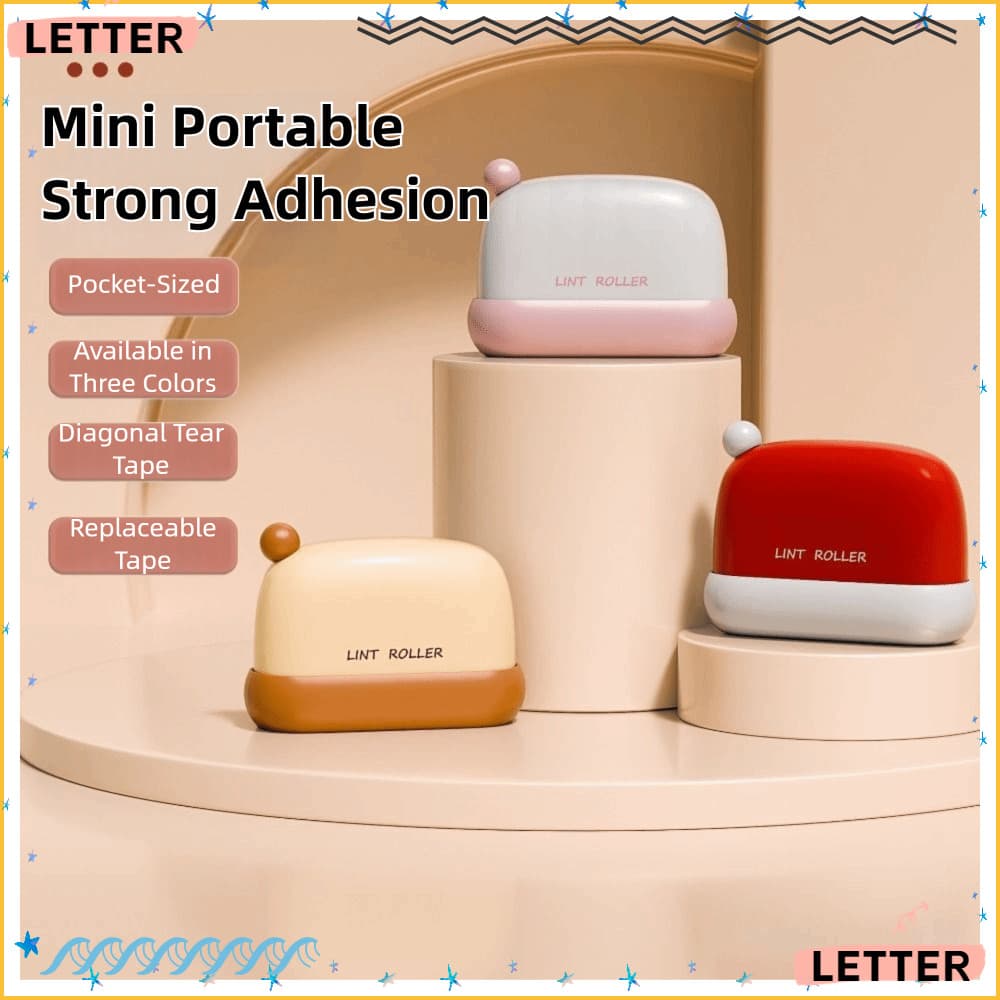 Rolo Pegajoso Do Cabelo Da Roupa Carta , Removedor Reusável Portátil Animal De Estimação , Mini Fiapos Escova Eliminador