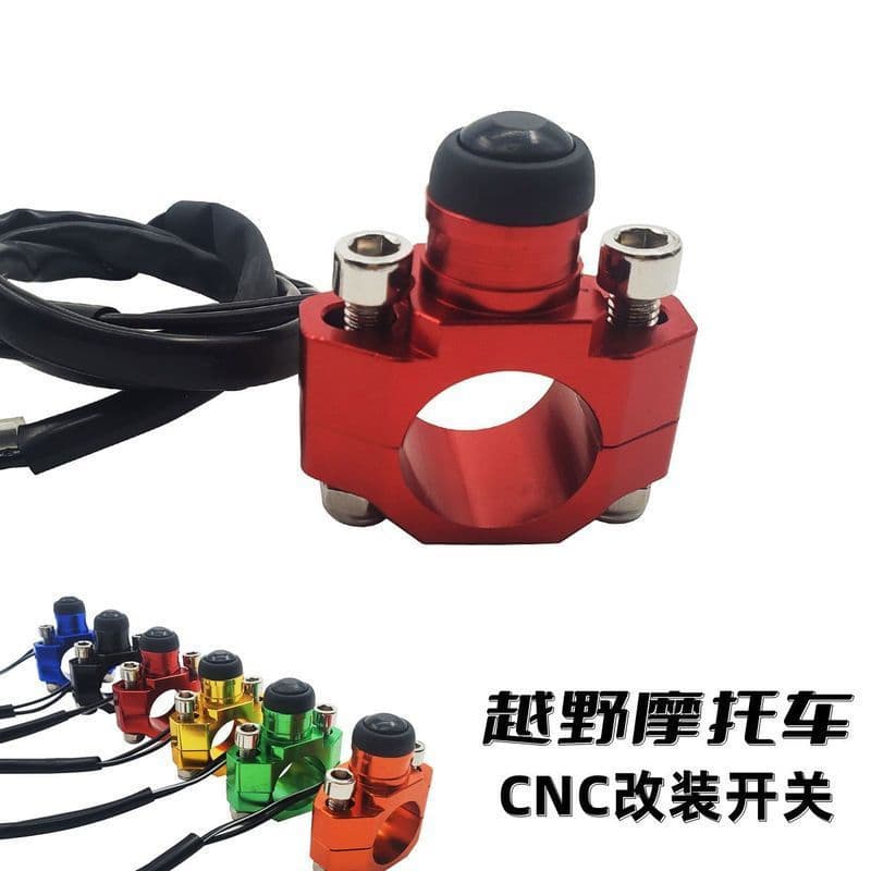 Botão de Partida Universal para Motocicleta, Botão de Liga de Alumínio CNC 3914