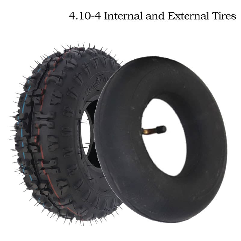 Rodas Infláveis De 10 Polegadas Com 4.10-4 Adequadas Para Uso off-road Em scooters Idosos