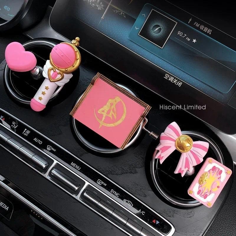 Varinha De Fadas Caixa De Música Carro Fragrância Ornamentos Perfume Aromaterapia Decoração Interior Acessórios Novo Dif