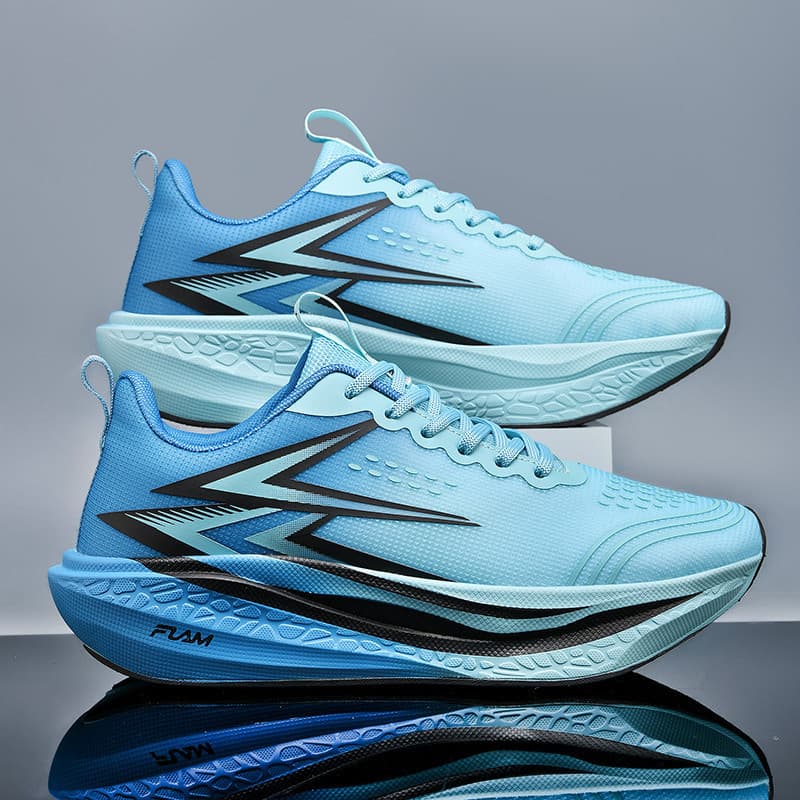 Masculino Feminino Luz Amortecimento Placa De Carbono Tênis De Corrida 34-45