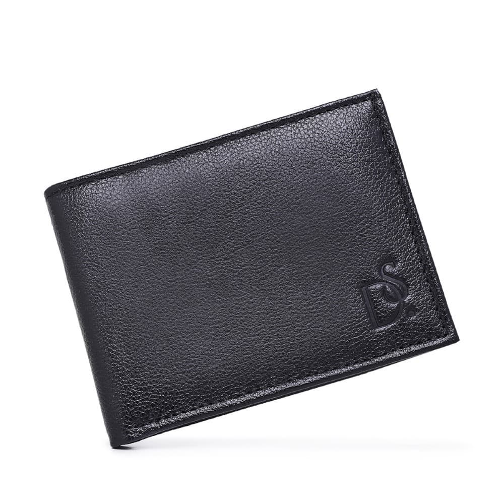 Carteira Masculina Grande Couro Com Porta Moedas Cabe CNH Dinheiro Divisorias Cartoes