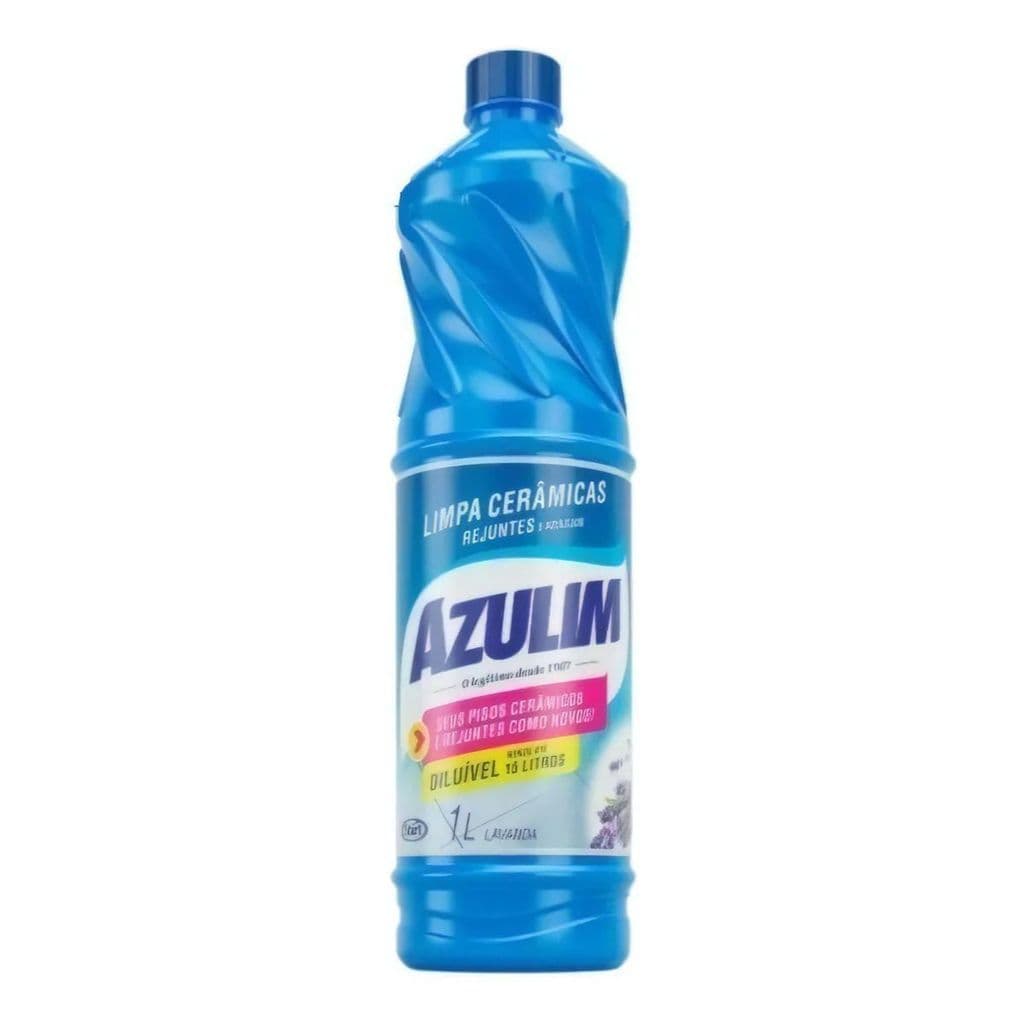 Limpa Cerâmica Azulim Lavanda Start 1L Limpeza Profunda para Azulejos e Rejuntes - Perfume Duradouro