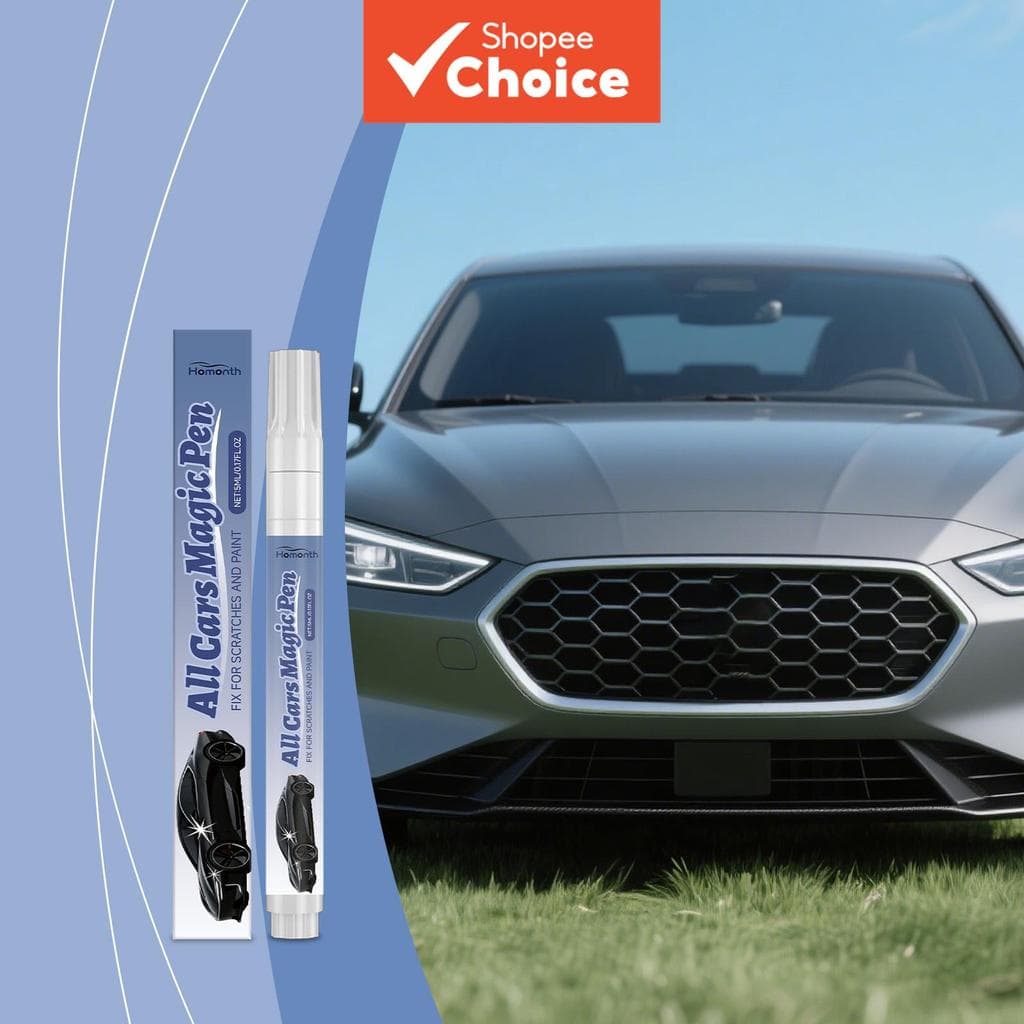  Caneta de Cuidados com Riscos Automotivos Homonth para Todos os Carros - Limpeza Mágica Diária, Manutenção de