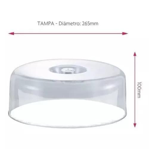 Tampa em Acrílico - Gourmet