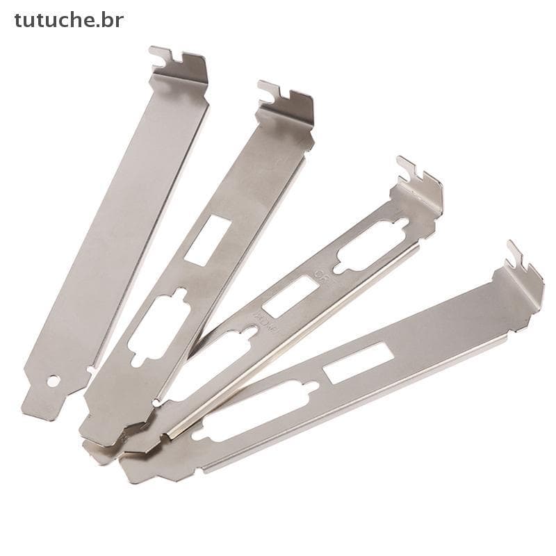 TU 1Pc 12cm Adaptador Braet De Alto Perfil HDMI DVI Porta VGA Para Placa De Vídeo Conector BR