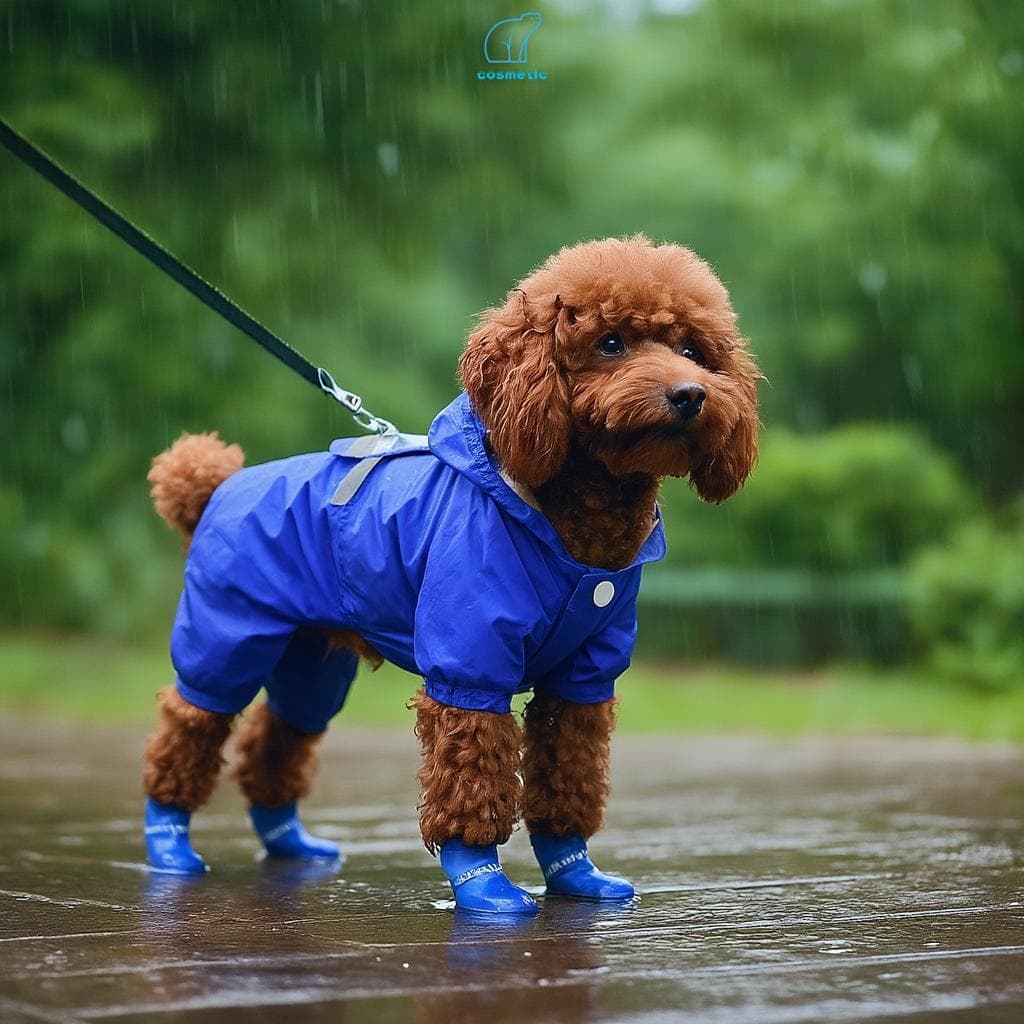 Botas Impermeáveis Para Cães-4 Pares De Sapatos De Silicone Antiderrapantes Pequenos E Médios