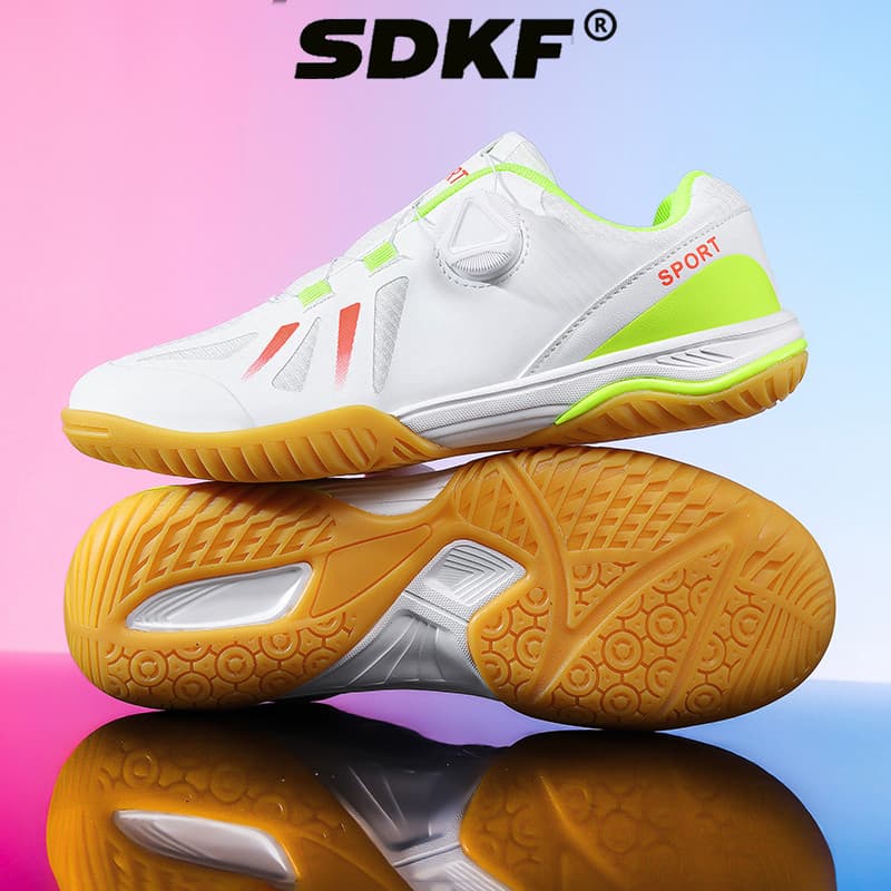 SDKF Pai-Filho Mesmo Estilo Tênis De Badminton Unissex Malha Respirável Suporte De Tornozelo Antiderrapante Tamanhos De 
