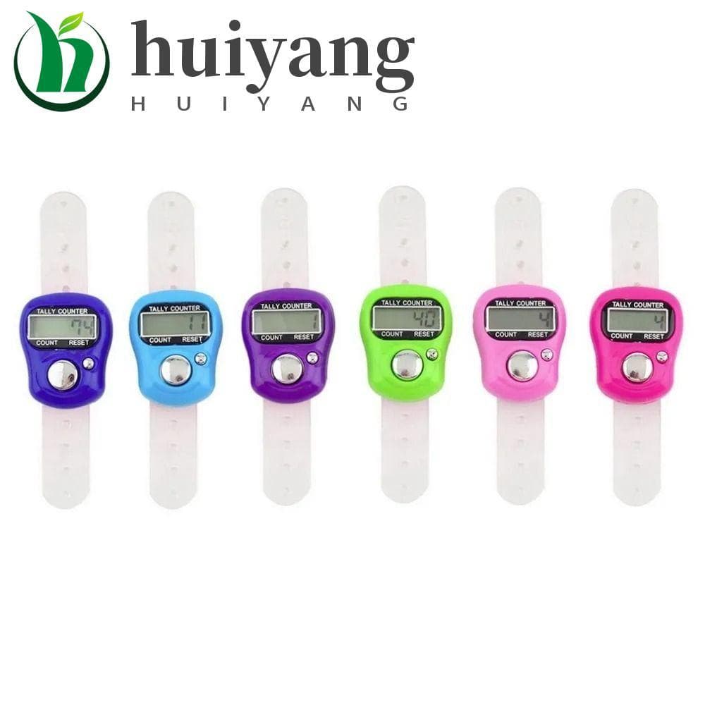 Contador De Linha De Tricô HUIYANG , Mini Eletrônico De Anel De Dedo , Contadores De Curso Portáteis Digitais