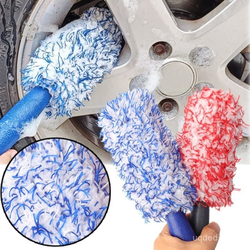 Escova De Limpeza De Pneus Ultrafina De Fibra Macia Para/Lavagem De Punho Longo Carros/Ferramentas Manutenção De Automóv