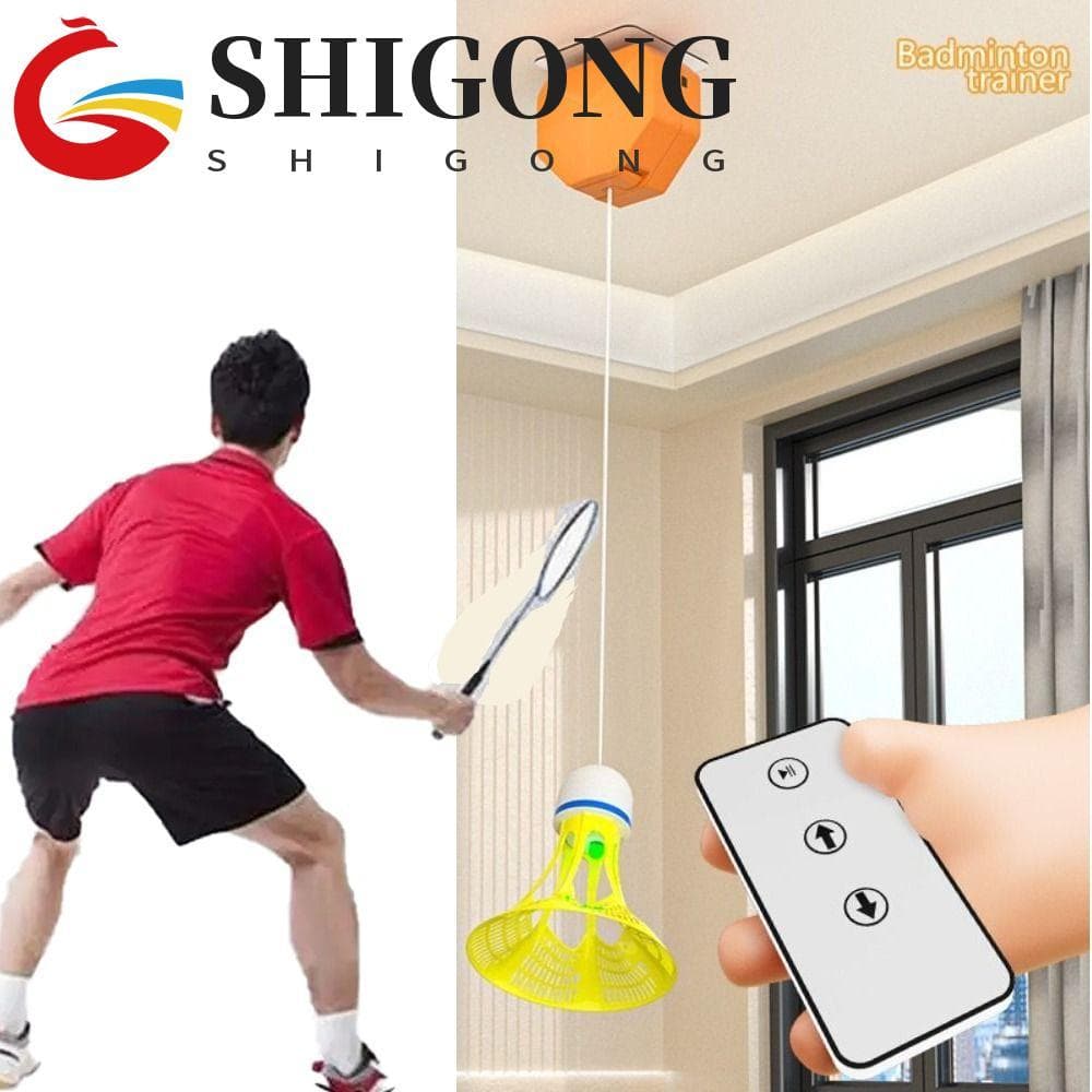 SHIGONG 1 Conjunto De Treinador De Badminton Elétrico , De Autotreinamento Elástico Para Prática De Acompanhamento , Rot