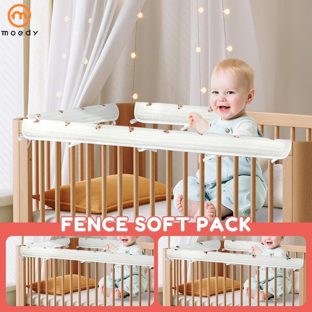 3 Pçs Berço Ferroviário Cobre Anti Colisão Tira Borda Protetor Pára-Choques SHOPSKC7604