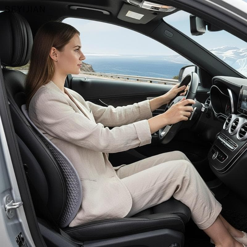 [EYS] Almofada Para Cadeira De Gel Honeb Design Respirável Escritório E Carro Fácil Limpeza Soft De Assento Alívio De Pr