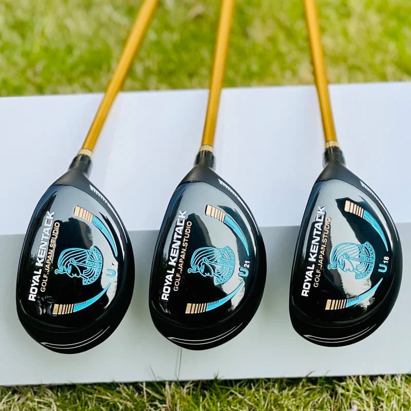 Royal kentack golf club Eixo De Madeira Híbrido De Ferro De Longa Distância